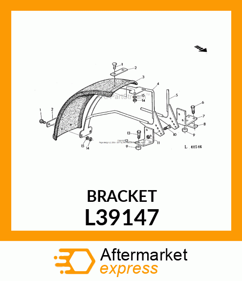 Bracket L39147