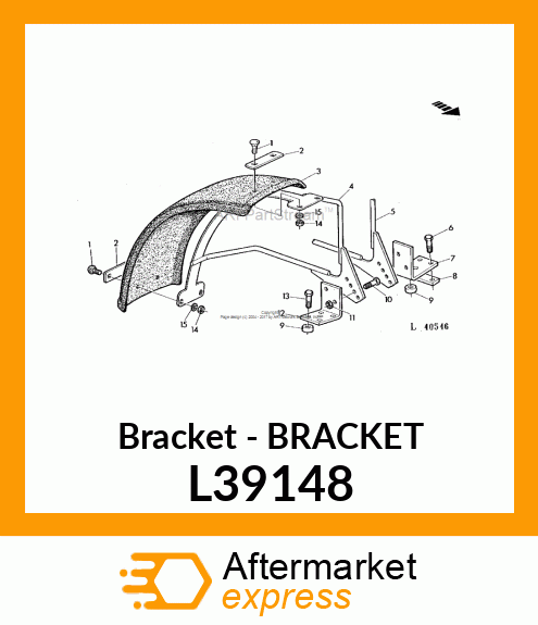 Bracket L39148