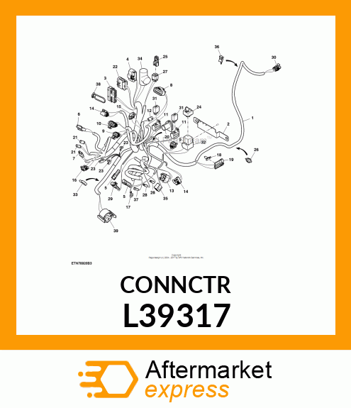 ELEC. CONNECTOR TERMINAL L39317