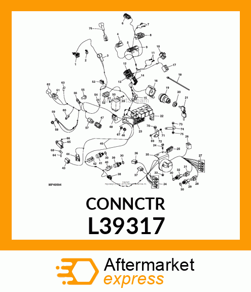 ELEC. CONNECTOR TERMINAL L39317