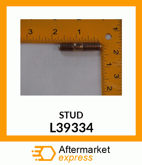 STUD 3/8 L39334