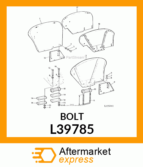 SCREW, SPECIAL CAP L39785