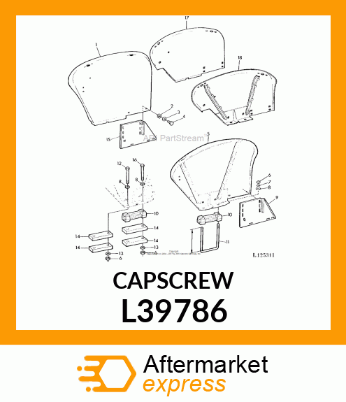 Capscrew L39786