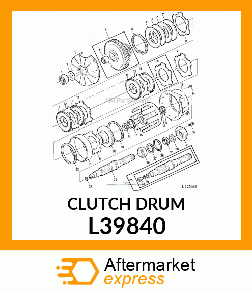 CLUTCH DRUM L39840