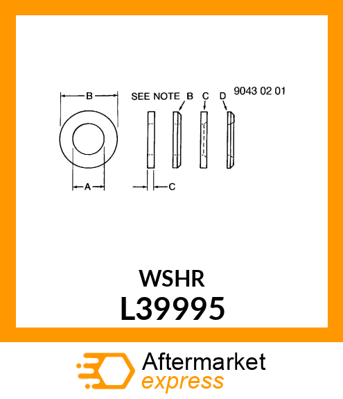 WASHER L39995