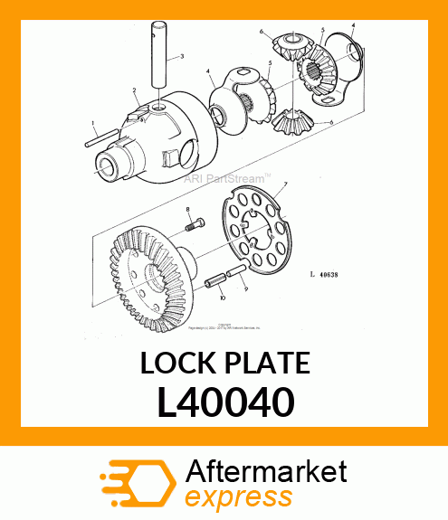 LOCK PLATE L40040