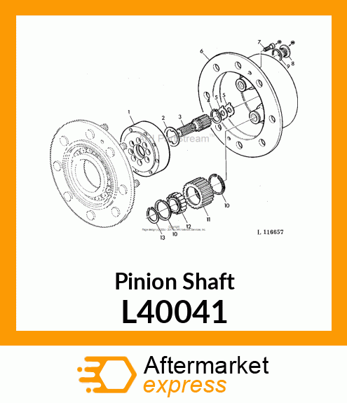 Planet Pinion Carrier L40041