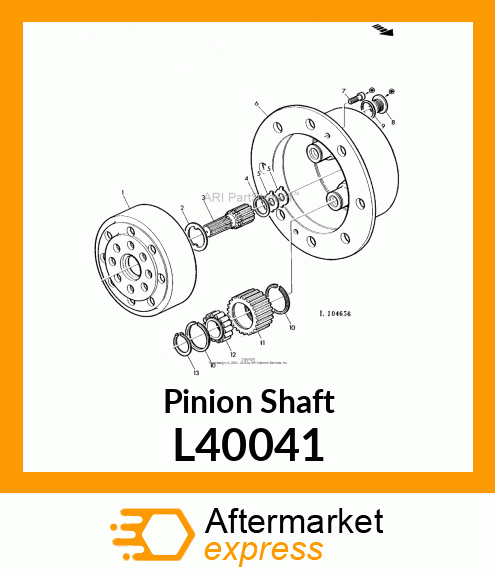 Planet Pinion Carrier L40041