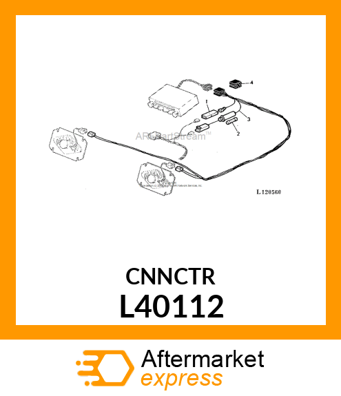 Connector Elec Housing L40112