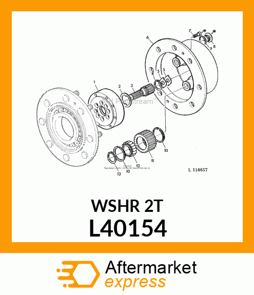 WASHER L40154