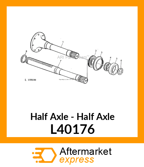 Half Axle L40176