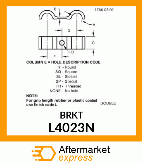 CLIP HYD PIPE L4023N