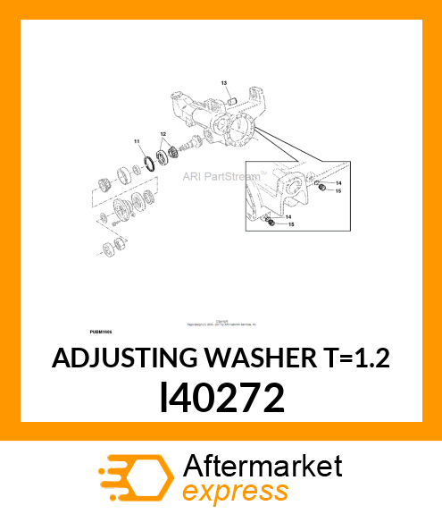 ADJUSTING WASHER T=1.2 l40272