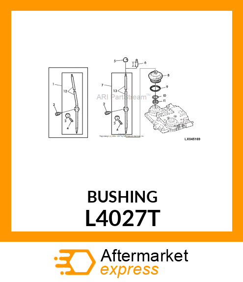 BEARING,CONTROL LEVER L4027T