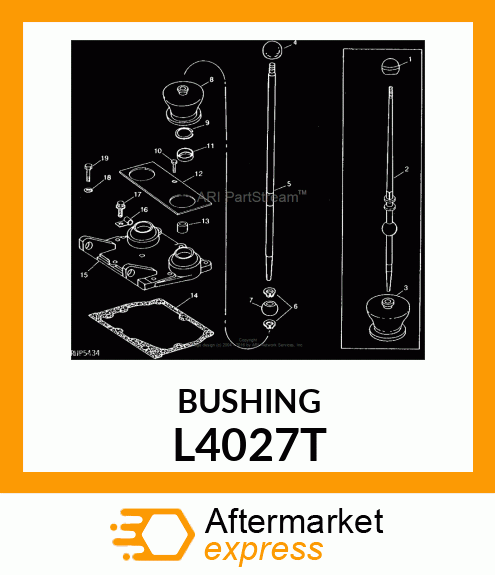 BEARING,CONTROL LEVER L4027T