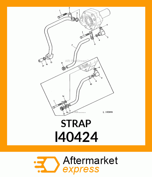 RETAINER, RETAINER l40424