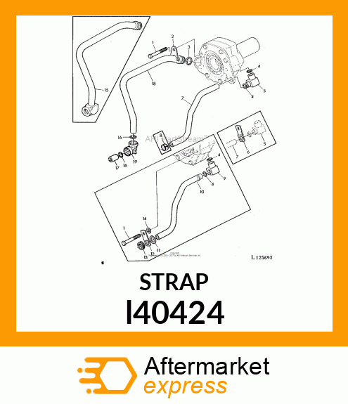 RETAINER, RETAINER l40424