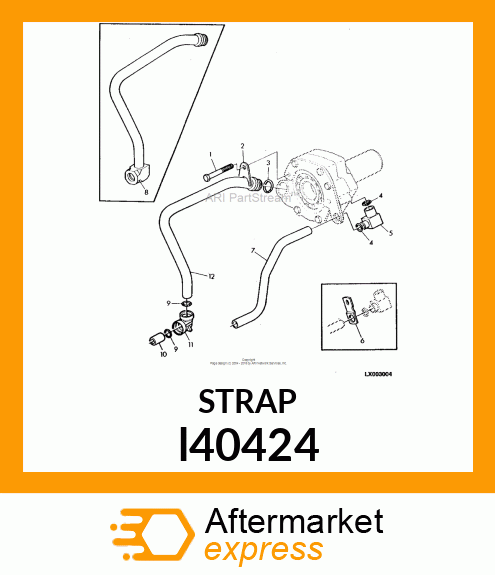 RETAINER, RETAINER l40424