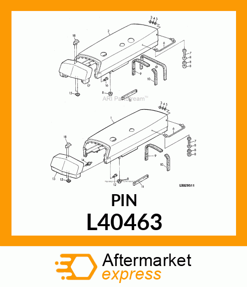 PIN, HEADED L40463