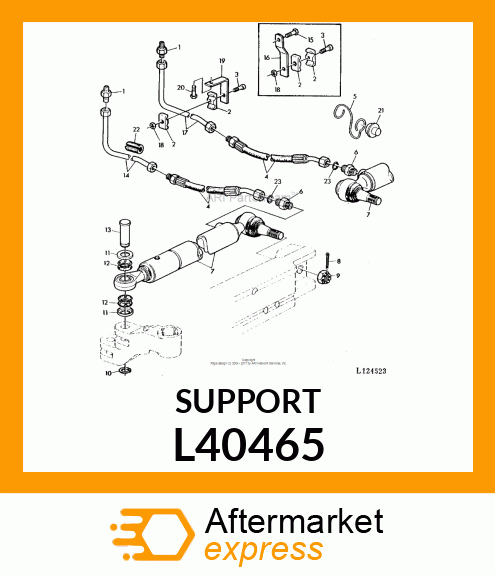 BRACKET, LH. L40465