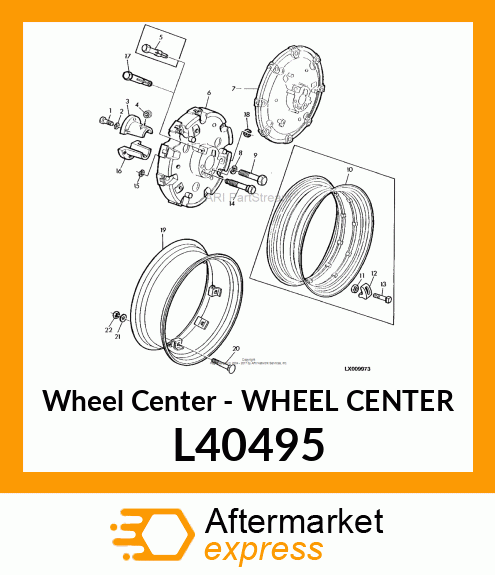 Wheel Center L40495