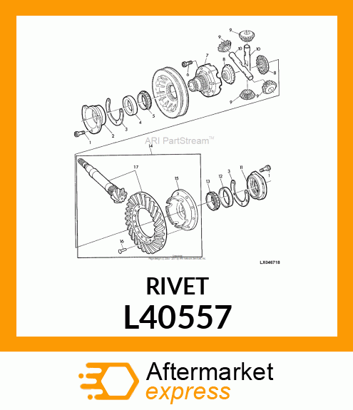 RIVET L40557