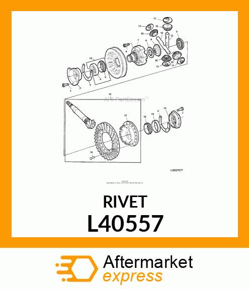 RIVET L40557