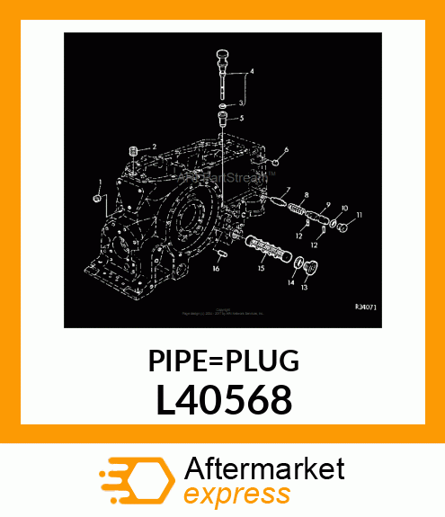 Pipe Plug L40568