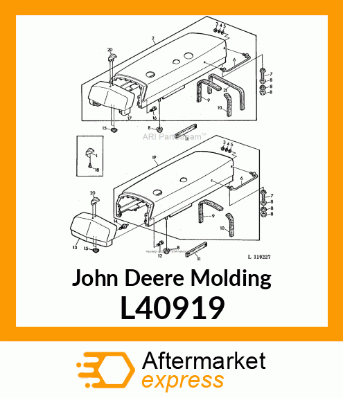 Molding L40919