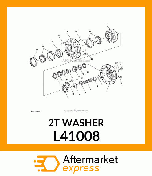 WASHER L41008