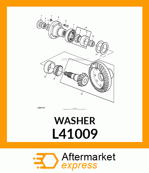 Washer L41009