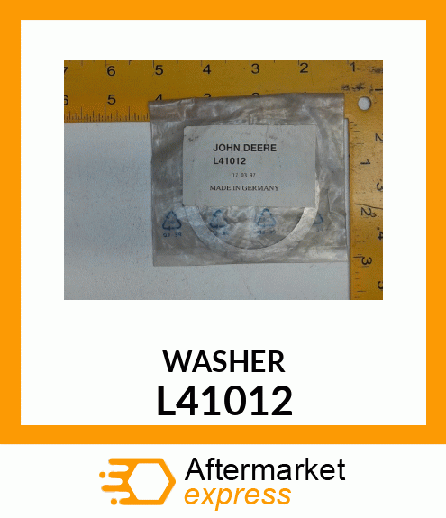 Washer L41012