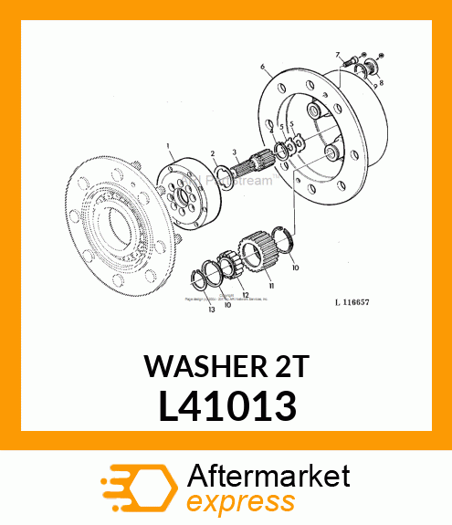 WASHER L41013