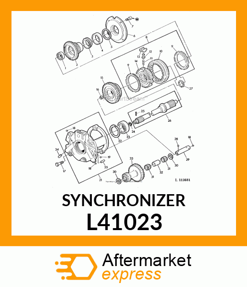 SYNCHRONIZER L41023