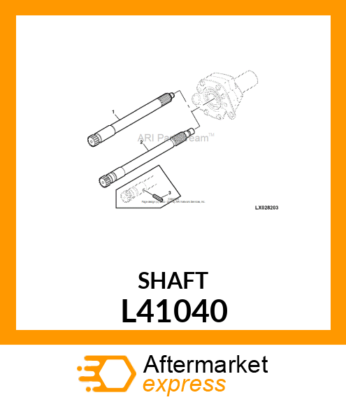 SHAFT L41040