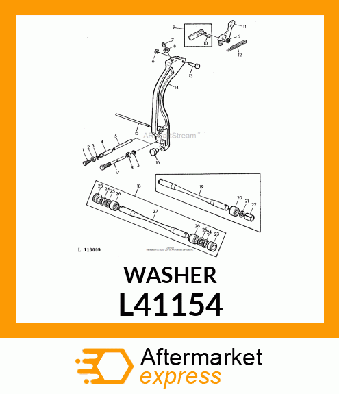 WASHER, SPECIAL L41154