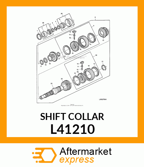 SHIFT COLLAR L41210