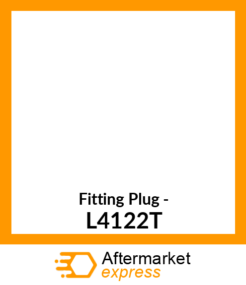 Fitting Plug - L4122T
