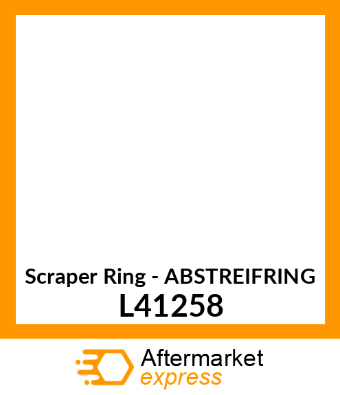Scraper Ring - ABSTREIFRING L41258