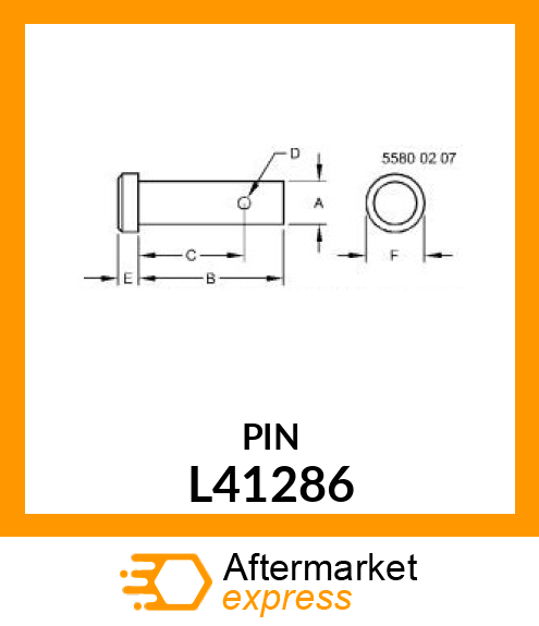 PIN, HEADED L41286