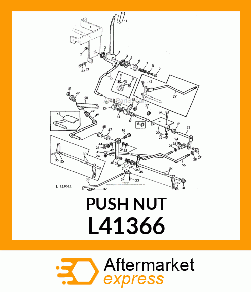 RETAINING WASHER L41366