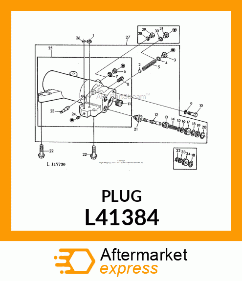 PLUG M18 X 1,5 ISO 6149 L41384