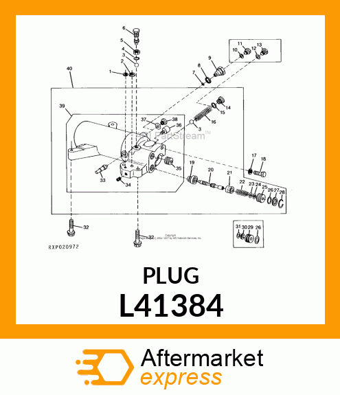 PLUG M18 X 1,5 ISO 6149 L41384