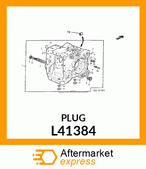 PLUG M18 X 1,5 ISO 6149 L41384