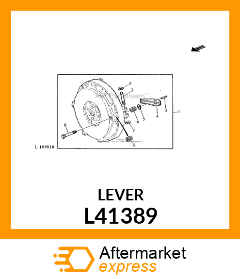 Lever - (Part is Obsolete) L41389