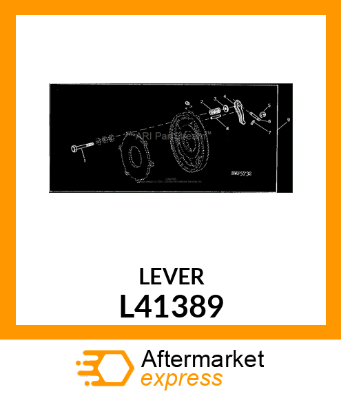 Lever - (Part is Obsolete) L41389