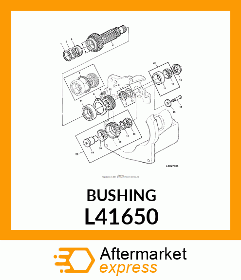 DISTANCE BUSHING 8,05MM L41650