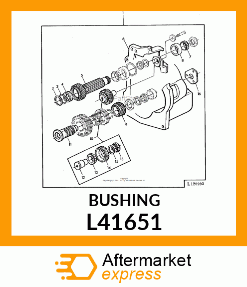 DISTANCE BUSHING 8,10MM L41651