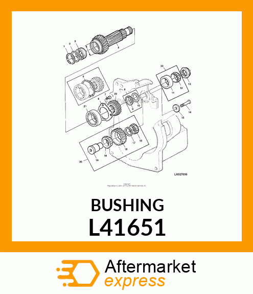 DISTANCE BUSHING 8,10MM L41651