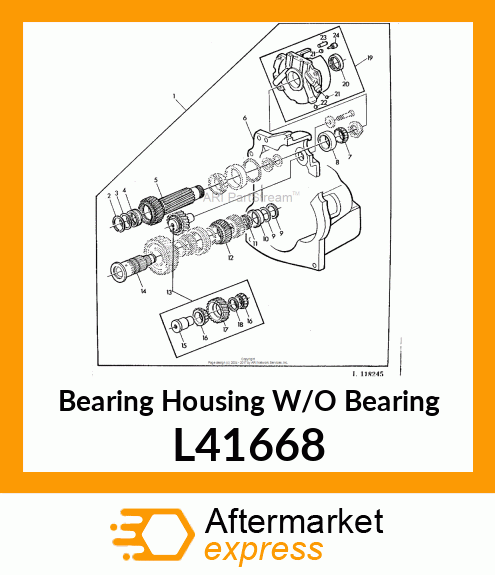 Bearing Housing W/O Bearing L41668